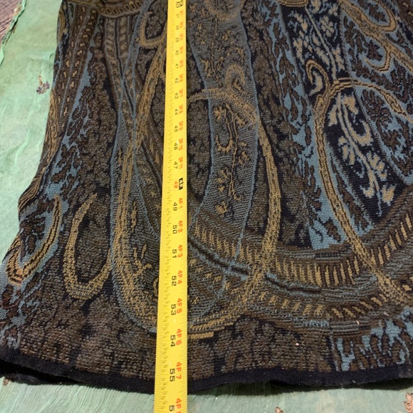 Peruvian Connection Green and Gold Maxi Dress - Picture 15 of 16